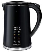 Купить Электрочайник Scarlett SC-EK21S66 черный  9268023. Характеристики, отзывы и цены в Донецке