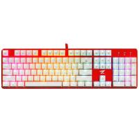 Купить Клавиатура проводная ZET GAMING Blade [ZG-FL-B104Red-PBT-Red]  5036518. Характеристики, отзывы и цены в Донецке