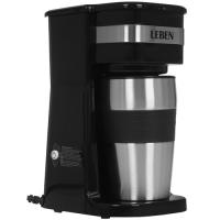 Купить Кофеварка капельная LEBEN 286-039 черный  9237208. Характеристики, отзывы и цены в Донецке