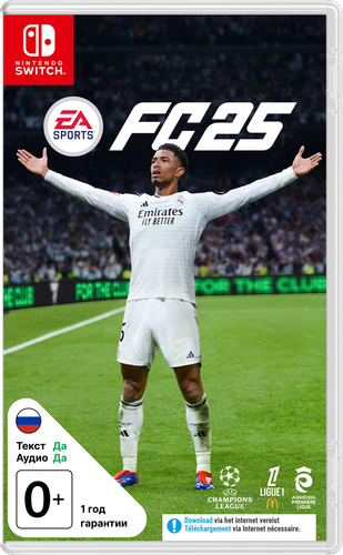 Игра EA Sports FC 25 (Switch) Купить Игра EA Sports FC 25 (Switch) 5492206. Характеристики, отзывы и цены в Донецке