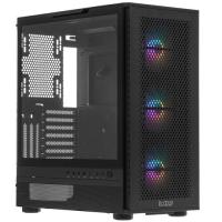 Купить Корпус PCCooler ME200 MESH BK [C3-A520BKP3-G] черный  5459025. Характеристики, отзывы и цены в Донецке