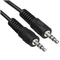 Купить Кабель   VCOM jack 3.5 мм - jack 3.5 мм черный  5602643. Характеристики, отзывы и цены в Донецке