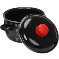 Купить Кастрюля TM Appetite Chilli 1МС181Р 3 л 20 см черный  4762952. Характеристики, отзывы и цены в Донецке