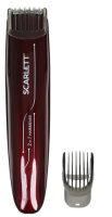 Купить Машинка для стрижки Scarlett SC-HC63C65 бордовый/белый  8155251. Характеристики, отзывы и цены в Донецке