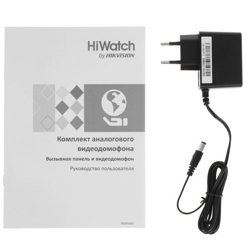 Купить Комплект аналогового видеодомофона HiWatch DS-D100KF  5485058. Характеристики, отзывы и цены в Донецке