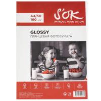Купить Фотобумага S'OK SA4160050G-PE  9166009. Характеристики, отзывы и цены в Донецке