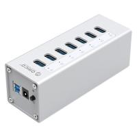 Купить USB-разветвитель ORICO A3H7-SV  5471161. Характеристики, отзывы и цены в Донецке
