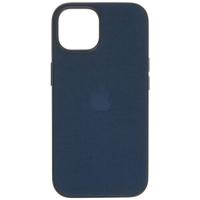 Купить Накладка  Apple FineWoven Case with MagSafe для Apple iPhone 15 синий  5432394. Характеристики, отзывы и цены в Донецке