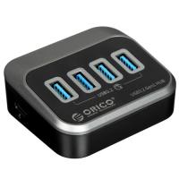 Купить USB-разветвитель ORICO M3U3-4A-05-BK-BP  5471156. Характеристики, отзывы и цены в Донецке