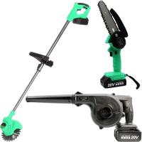 Купить Набор электроинструментов Zitrek GreenCut 20/ZKBL20/GreenSaw 20 Extra Power  9070197. Характеристики, отзывы и цены в Донецке