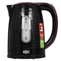 Купить Электрочайник Holt HT-KT-013 черный  9283439. Характеристики, отзывы и цены в Донецке