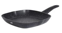 Купить Сковорода-гриль MercuryHaus Granite MC-1703, 28 см черный  9151406. Характеристики, отзывы и цены в Донецке