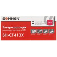 Купить Картридж лазерный SONNEN SH-CF413X пурпурный  9918689. Характеристики, отзывы и цены в Донецке