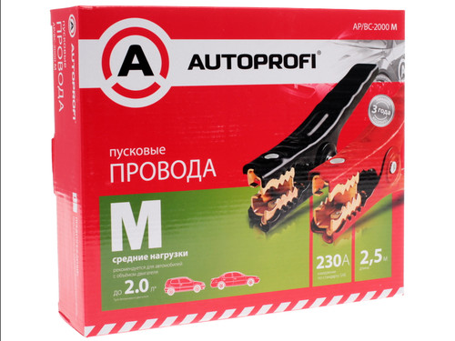 Стартовые провода AUTOPROFI AP/BC-2000M Купить Стартовые провода AUTOPROFI AP/BC-2000M 1073882. Характеристики, отзывы и цены в Донецке