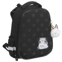 Купить Рюкзак BRAUBERG LUMINOUS Paws черный  9128296. Характеристики, отзывы и цены в Донецке