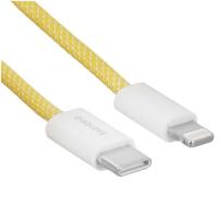 Купить Кабель круглый SOLOVE Lightning 8-pin - USB Type-C желтый 1 м  5479979. Характеристики, отзывы и цены в Донецке