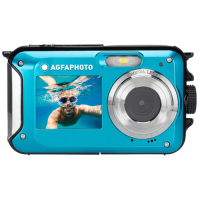 Купить Компактный фотоаппарат AgfaPhoto Realyshot WP8000 голубой  5468003. Характеристики, отзывы и цены в Донецке