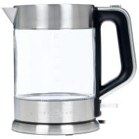 Купить Электрочайник Profi Cook PC-WKS 1107 G серебристый  1087709. Характеристики, отзывы и цены в Донецке