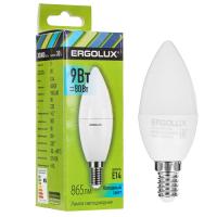 Купить Лампа светодиодная Ergolux LED-C35-9W-E14-4K  5467572. Характеристики, отзывы и цены в Донецке
