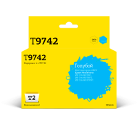 Купить Картридж Т2 IC-ET9742 голубой  9087348. Характеристики, отзывы и цены в Донецке