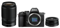 Купить Беззеркальный фотоаппарат Nikon Z 50 II Kit DX 16-50mm VR + DX 50-250mm VR черный  5617104. Характеристики, отзывы и цены в Донецке