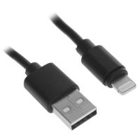 Купить Кабель круглый Olto Lightning 8-pin - USB 2.0 Type-A черный 1 м  4887403. Характеристики, отзывы и цены в Донецке