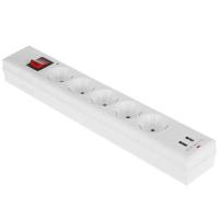 Купить Сетевой фильтр Duwi 32588 8 белый  5081604. Характеристики, отзывы и цены в Донецке