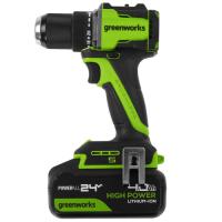 Купить Дрель-шуруповерт Greenworks DD560 24V  9305492. Характеристики, отзывы и цены в Донецке