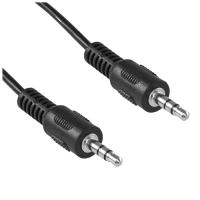 Купить Кабель   Сигнал 3.5 mm jack - 3.5 mm jack черный  5480116. Характеристики, отзывы и цены в Донецке