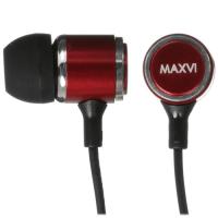 Купить Проводные наушники Maxvi MHF-03 красный 2020  9039453. Характеристики, отзывы и цены в Донецке