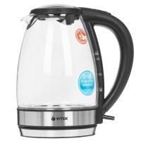 Купить Электрочайник Vitek VT-7046 черный  1258731. Характеристики, отзывы и цены в Донецке