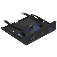 Купить Плата расширения Gembird FP3.5-USB3-2A-HDA  5421034. Характеристики, отзывы и цены в Донецке