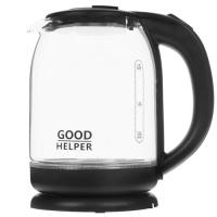 Купить Электрочайник GOODHELPER KG-18B10 черный  8157910. Характеристики, отзывы и цены в Донецке