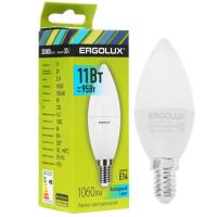 Купить Лампа светодиодная Ergolux LED-C35-11W-E14-4K  5467559. Характеристики, отзывы и цены в Донецке