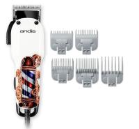 Купить Машинка для стрижки Andis US-1 Fade in Barber Pole Design белый  5356422. Характеристики, отзывы и цены в Донецке