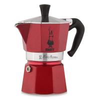 Купить Гейзерная кофеварка Bialetti Moka Express 0004942/NP красный  9154886. Характеристики, отзывы и цены в Донецке