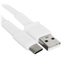 Купить Кабель плоский RIVACASE USB Type-C - USB 2.0 Type-A белый 1.2 м  4825036. Характеристики, отзывы и цены в Донецке