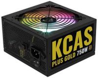 Купить Блок питания AeroCool KCAS PLUS GOLD 750W [4710562759211] черный  5358587. Характеристики, отзывы и цены в Донецке