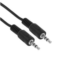 Купить Кабель   Сигнал 3.5 mm jack - 3.5 mm jack черный  5480117. Характеристики, отзывы и цены в Донецке