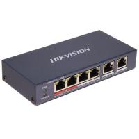 Купить Коммутатор Hikvision DS-3E0106HP-E  8160004. Характеристики, отзывы и цены в Донецке