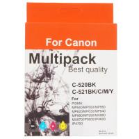 Купить Картридж Revcol PGI-520/CLI-521 MULTI PACK голубой, желтый, пурпурный, черный  9922751. Характеристики, отзывы и цены в Донецке