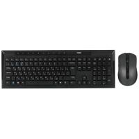Купить Клавиатура+мышь беспроводная   Rapoo 8210M черный  9126374. Характеристики, отзывы и цены в Донецке