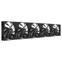 Купить Комплект вентиляторов Arctic Cooling F12 PWM PST Value Pack (Black) (5pc) [ACFAN00250A]  9924894. Характеристики, отзывы и цены в Донецке