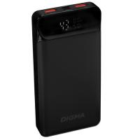Купить Портативный аккумулятор Digma DG-20000-PL черный  5479326. Характеристики, отзывы и цены в Донецке