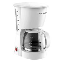 Купить Кофеварка капельная WILLMARK WCM-1350D белый  5359510. Характеристики, отзывы и цены в Донецке