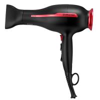 Купить Фен Brayer BR3009 черный/красный  9096636. Характеристики, отзывы и цены в Донецке