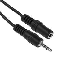 Купить Кабель   Сигнал jack 3.5 мм - jack 3.5 мм черный  5480121. Характеристики, отзывы и цены в Донецке