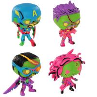 Купить Коллекционная фигурка Funko POP! Bobble Marvel What If Zombie Cap/Iron Man/Falcon/Scarlet W(BLKLT) (Exc) 4PK Pop! Bobble Marvel What If Zombie  9135526. Характеристики, отзывы и цены в Донецке