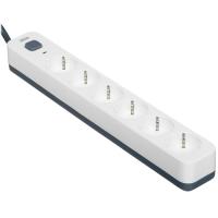 Купить Сетевой фильтр Powercom SP-06W белый  9133292. Характеристики, отзывы и цены в Донецке