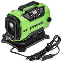 Купить Компрессор для шин Greenworks ACG301  9083873. Характеристики, отзывы и цены в Донецке